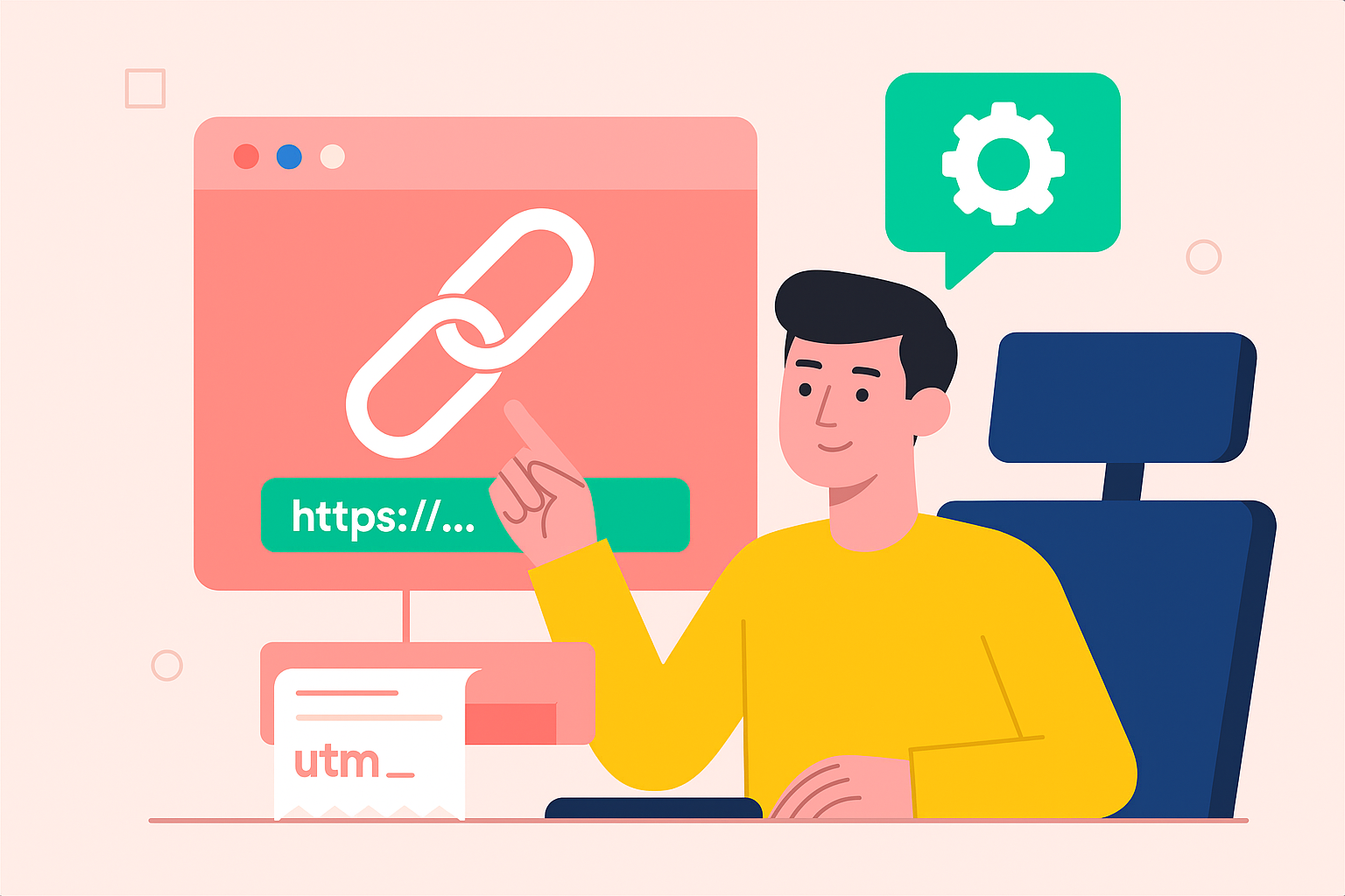 Сервис коротких ссылок с генератором UTM